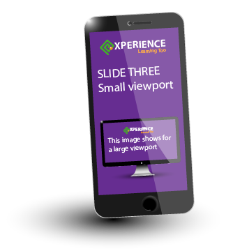 Slide Three: device screen with figure three displayed
