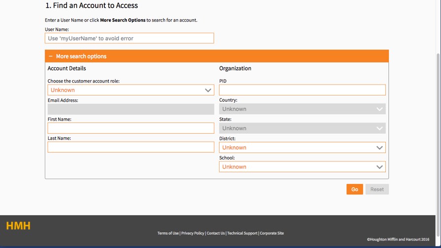 Screen grab of a backend platform lifted from a table layout to a modern fluid responsive design