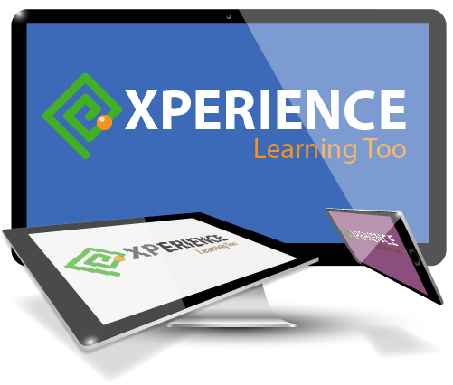 Experience Learning Too homepage on devices